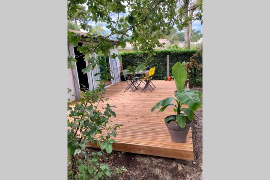 Charmant Chalet Avec Une Grande Terrasse Au Pyla La Teste-de-Buch Exteriér fotografie