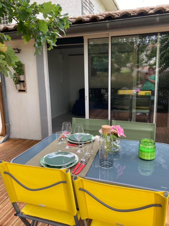 Charmant Chalet Avec Une Grande Terrasse Au Pyla La Teste-de-Buch Exteriér fotografie